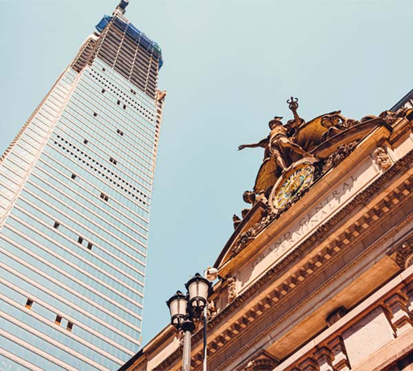 Outside view of Grand Central Terminal