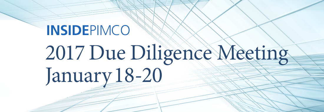 2017 Due Diligence Meeting
