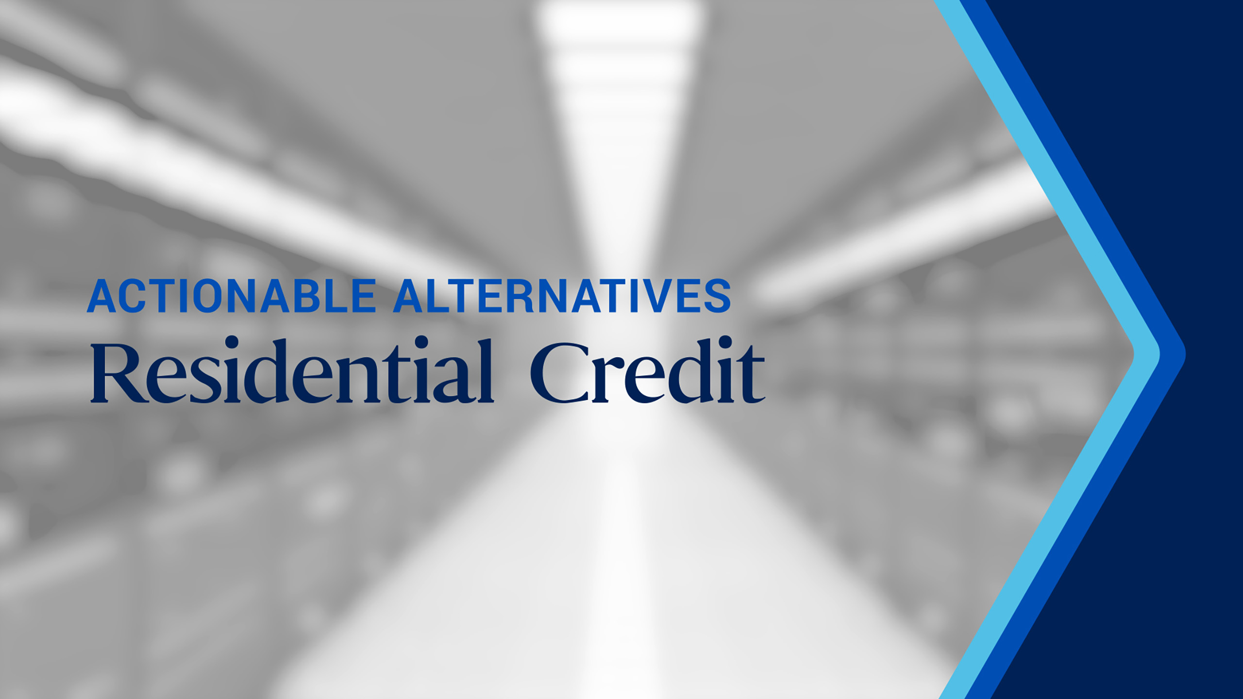 Actionable Alternatives: Residential Credit (video) | PIMCO